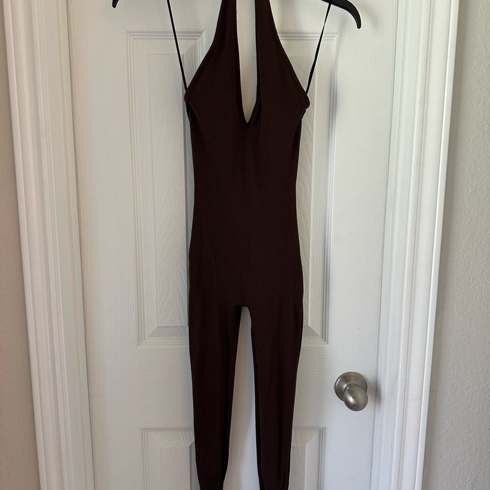 Elegant Brown Fashion Nova Jumpsuit
